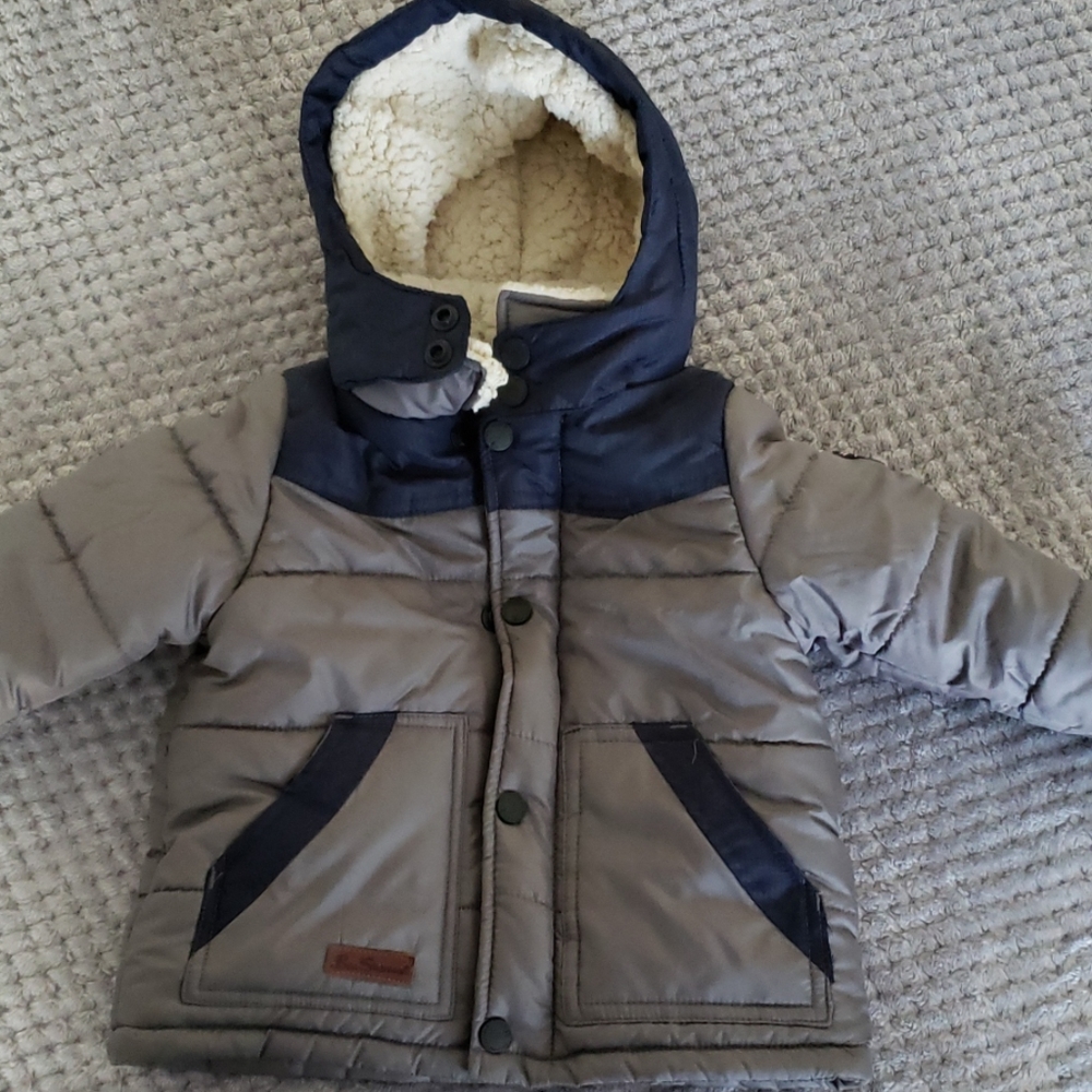 Ben Sherman Puffer Coat - size 12M